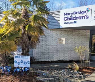 Exterior of Mary Bridge Children's Safe and Sound Building