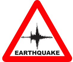 Earthquake sign.