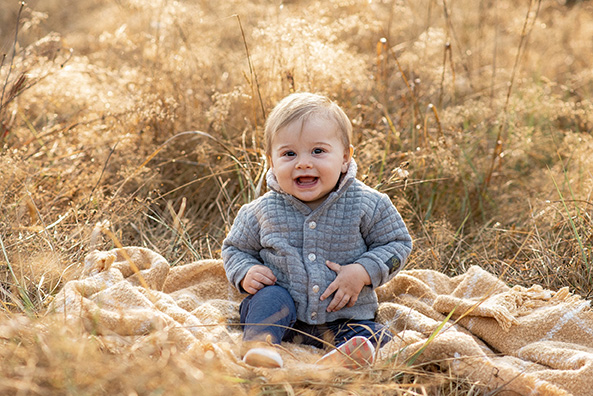 Iann at 8 months. 