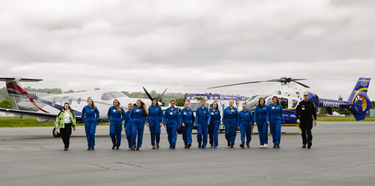 Mary Bridge Children’s provides a specialized medical team that can stabilize and care for patients midair in partnership with Airlift Northwest.